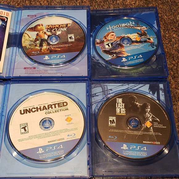 Playstation 4 Pro Console Used and Games - Picture 5 of 7